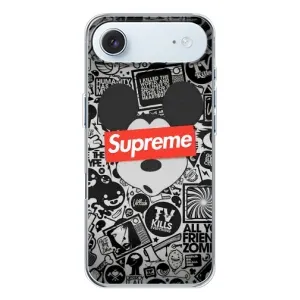 Чехол с Брендами одежды на Айфон 17 Эир (Supreme Маус)