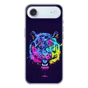 Силиконовый бампер с картинкой животных для iPhone 17 Air (Тигр-Арт)