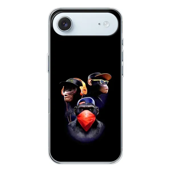 Чехол с рисунком «Три обезьяны» для iPhone 17 Air Чехол с рисунком «Три обезьяны» для iPhone 17 Air