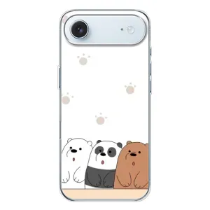 Чехлы с изображением разных животных для iPhone 17 Air (Удивленные медвеженки)