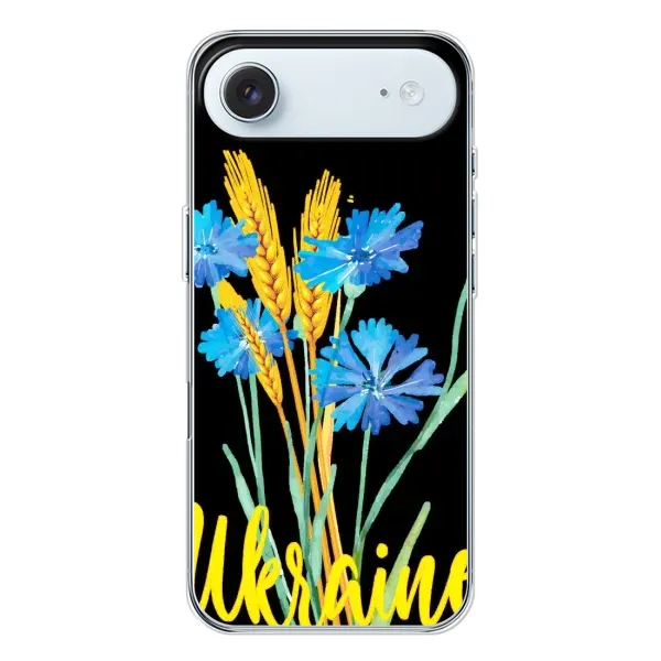 Чехол с рисунком «Ukraine в цветочках» для iPhone 17 Air Чехол с рисунком «Ukraine в цветочках» для iPhone 17 Air