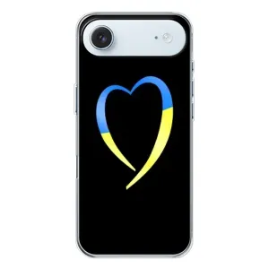 Силиконовый Чехол на iPhone 17 Air (Я-Украина) (Украинское сердце)