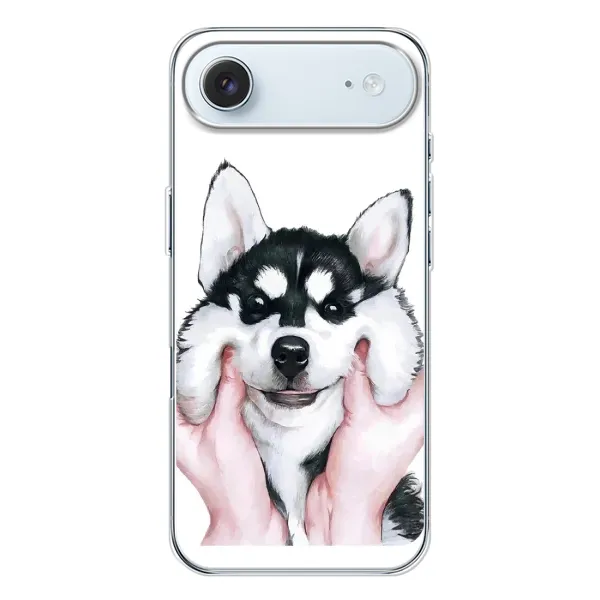 Чехол с рисунком «Собака Хаски» для iPhone 17 Air Чехол с рисунком «Собака Хаски» для iPhone 17 Air