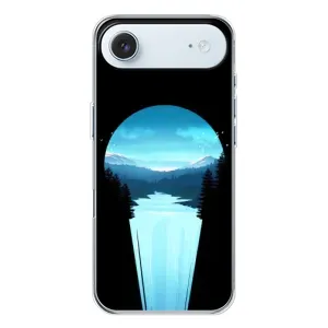 Летний Чехол на iPhone 17 Air (Синий Водопад)