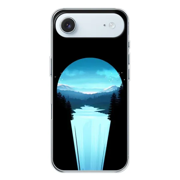 Чохол з малюнком «Синій Водоспад» для iPhone 17 Air Чохол з малюнком «Синій Водоспад» для iPhone 17 Air