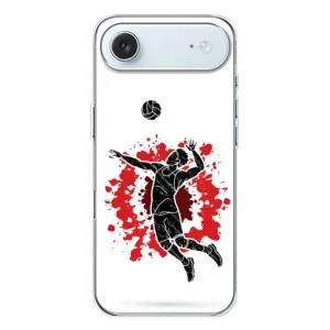 Чехлы с принтом Спортивная тематика для iPhone 17 Air (Волейболист)