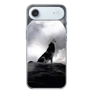 Чохол з Вовком на iPhone 17 Air (Вовк і місяць)