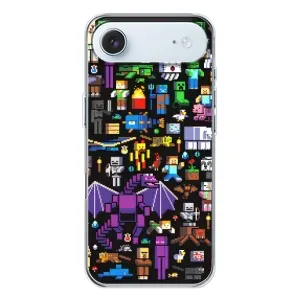 Чехол майнкрафт для iPhone 17 Air (Все персонажи)