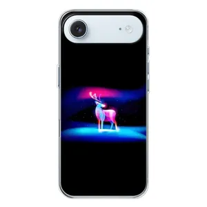 Силиконовый бампер с картинкой животных для iPhone 17 Air (Яркий олень)