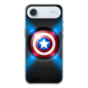 Чехол с Щитом Капитана Америки на iPhone 17 Air (Яркий Щит Капитана)