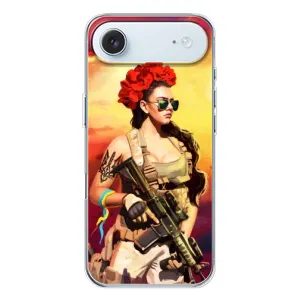 ЗСУ Чохли (TPU) для iPhone 17 Air (Жінка солдат)