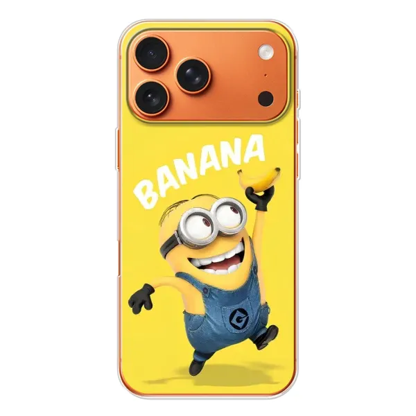 Чехол с рисунком «Banana» для iPhone 17 Pro Max