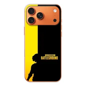 Чохол (TPU) з картинкою "Лого Пабг" на Айфон 17 Про макс (Battlegrounds)