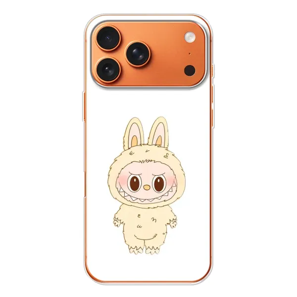 Чохол з малюнком «Бежевий Лабубу» для iPhone 17 Pro Max Чохол з малюнком «Бежевий Лабубу» для iPhone 17 Pro Max