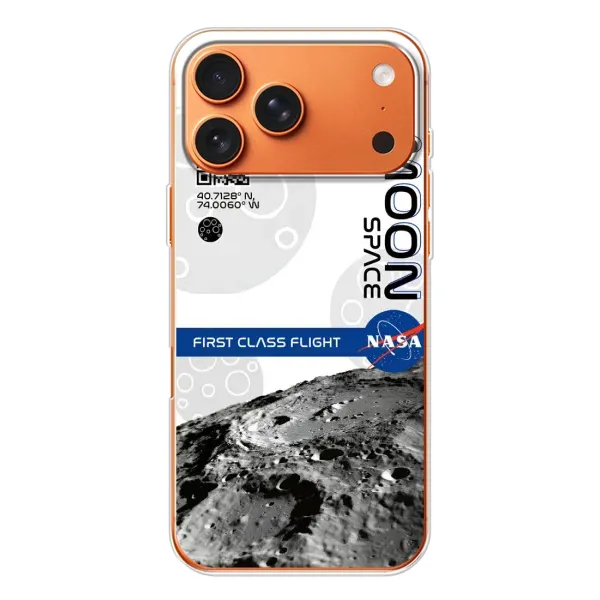 Чехол с рисунком «Билет в космос» для iPhone 17 Pro Max Чехол с рисунком «Билет в космос» для iPhone 17 Pro Max