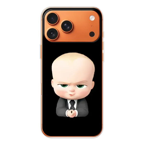 Чехол с рисунком «Бос» для iPhone 17 Pro Max
