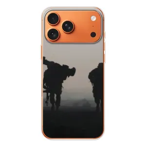 Чехлы на военную тематику для iPhone 17 Pro Max (Бой солдат)