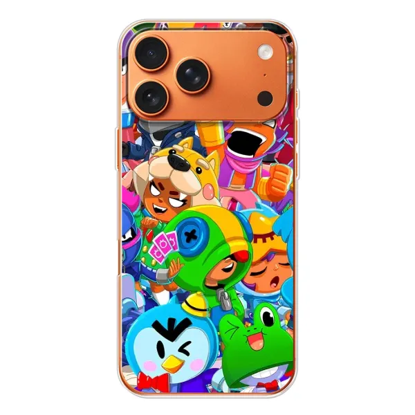 Чехол с рисунком «Brawl-Stars» для iPhone 17 Pro Max Чехол с рисунком «Brawl-Stars» для iPhone 17 Pro Max