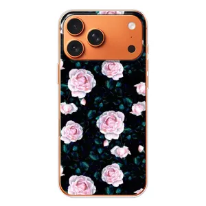 Чохли з принтом Троянд для iPhone 17 Pro Max (Чайні троянди)