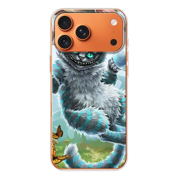Чехол с рисунком «Чеширский КОТИК» для iPhone 17 Pro Max Чехол с рисунком «Чеширский КОТИК» для iPhone 17 Pro Max