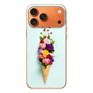 Чохли з тематикою "КВІТИ" на iPhone 17 Pro Max (Квітка-морозиво)