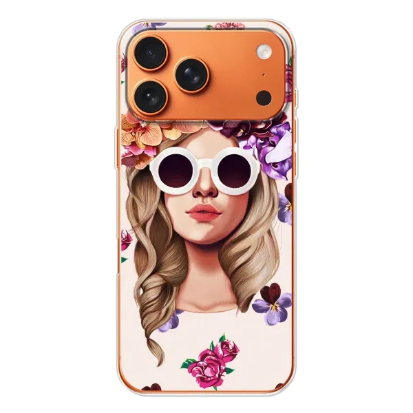 Чехол с рисунком «Девушка в очках» для iPhone 17 Pro Max Чехол с рисунком «Девушка в очках» для iPhone 17 Pro Max