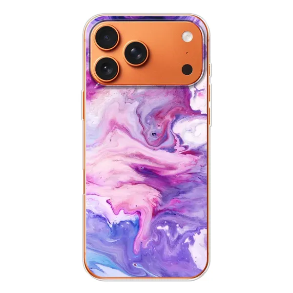 Чехол с рисунком «Фиолетовый мрамор» для iPhone 17 Pro Max Чехол с рисунком «Фиолетовый мрамор» для iPhone 17 Pro Max