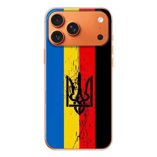 Чехол с рисунком «Флаг УПА» для iPhone 17 Pro Max Чехол с рисунком «Флаг УПА» для iPhone 17 Pro Max