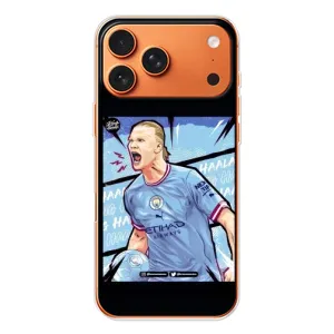 Чохли з принтом на iPhone 17 Pro Max Футболіст (гол Ерлінг Холанд)