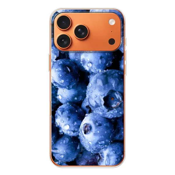 Чехол с рисунком «Голубика» для iPhone 17 Pro Max Чехол с рисунком «Голубика» для iPhone 17 Pro Max