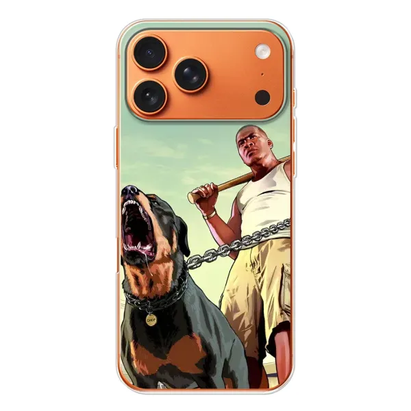 Чехол с рисунком «GTA» для iPhone 17 Pro Max