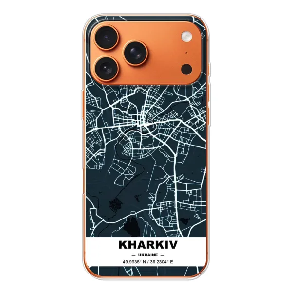 Чехол с рисунком «Харьков» для iPhone 17 Pro Max