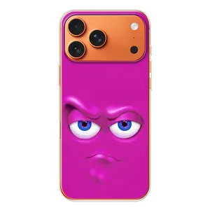 Силиконовые Чехлы (смешные стикеры) для iPhone 17 Pro Max (Хитрая мордочка)