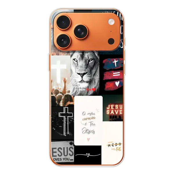 Чехол с рисунком «Христианский арт» для iPhone 17 Pro Max Чехол с рисунком «Христианский арт» для iPhone 17 Pro Max