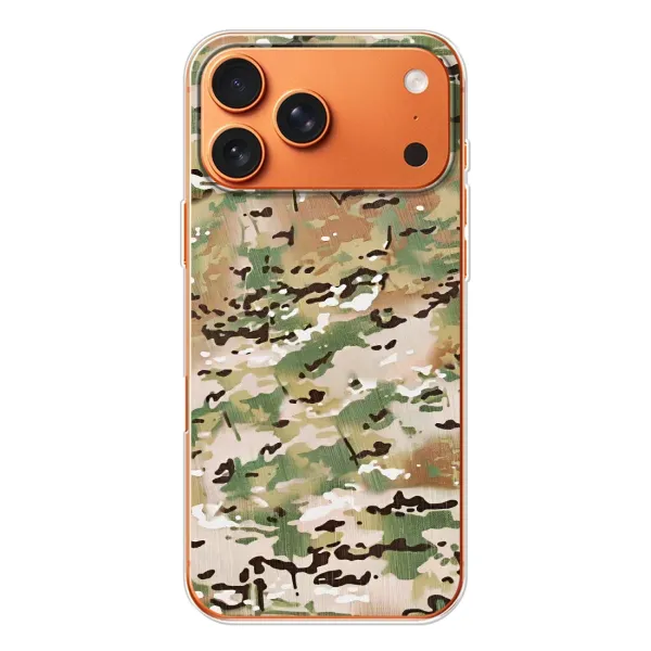 Чехол с рисунком «Камуфляжный» для iPhone 17 Pro Max Чехол с рисунком «Камуфляжный» для iPhone 17 Pro Max