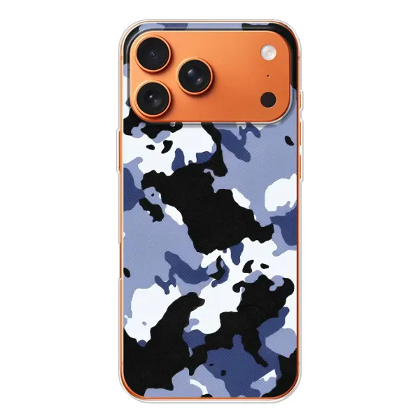 Чехол с рисунком «Камуфляжный Серый» для iPhone 17 Pro Max Чехол с рисунком «Камуфляжный Серый» для iPhone 17 Pro Max