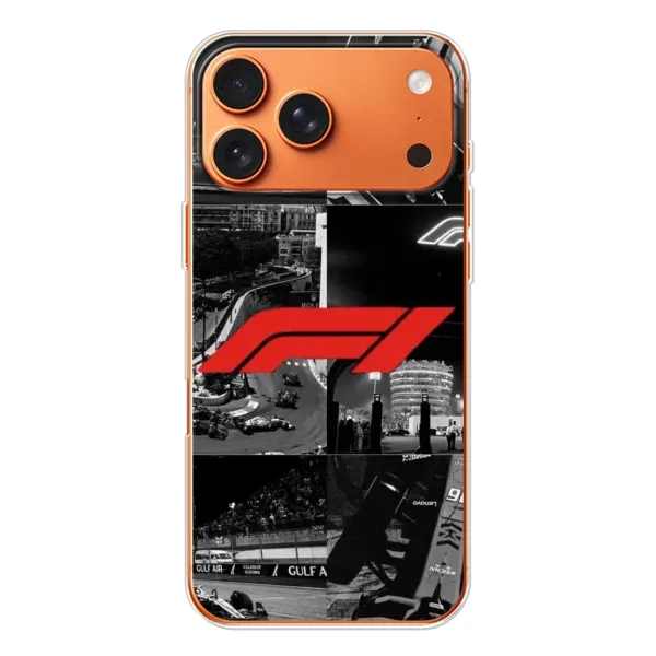 Чехол с рисунком «Коллаж Формула 1» для iPhone 17 Pro Max Чехол с рисунком «Коллаж Формула 1» для iPhone 17 Pro Max