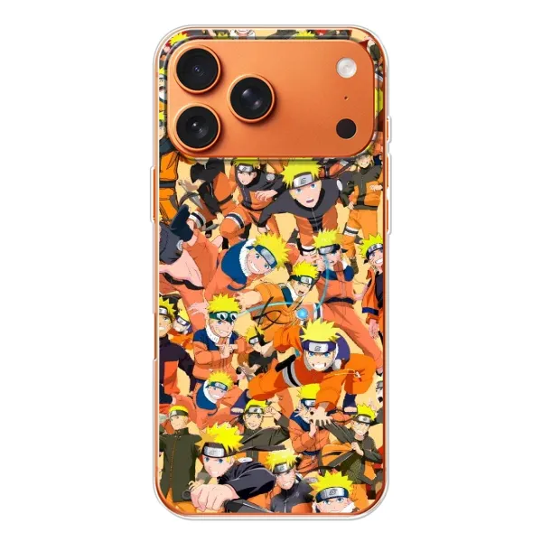 Чехол с рисунком «Коллаж Наруто» для iPhone 17 Pro Max Чехол с рисунком «Коллаж Наруто» для iPhone 17 Pro Max