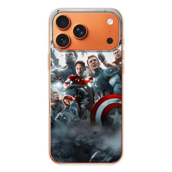 Чехол с рисунком «Команда марвел» для iPhone 17 Pro Max
