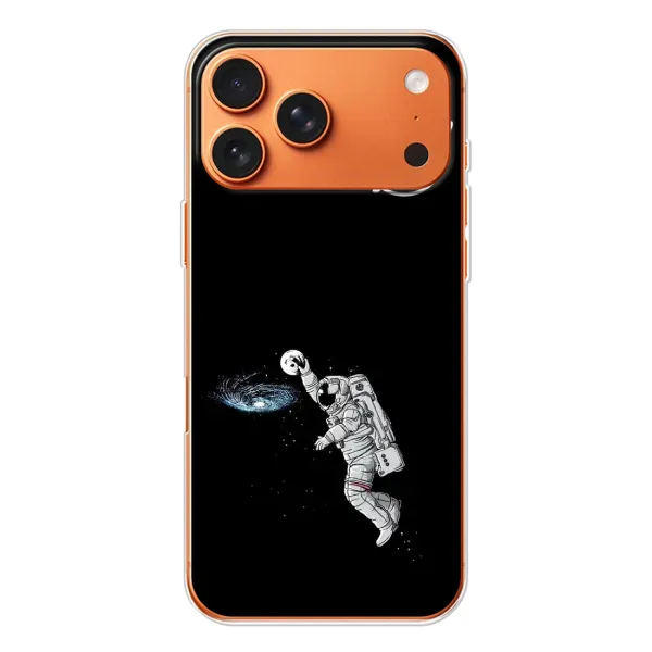 Чехол с рисунком «Космонавт баскетболист» для iPhone 17 Pro Max Чехол с рисунком «Космонавт баскетболист» для iPhone 17 Pro Max