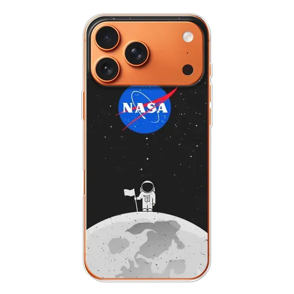 Чехол с рисунком «Космонавт NASA» для iPhone 17 Pro Max Чехол с рисунком «Космонавт NASA» для iPhone 17 Pro Max
