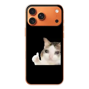 Бампер з принтом Меми для iPhone 17 Pro Max (Кіт у сльозах)