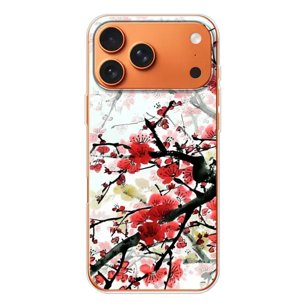Чехол с рисунком «Красивая Сакура» для iPhone 17 Pro Max Чехол с рисунком «Красивая Сакура» для iPhone 17 Pro Max