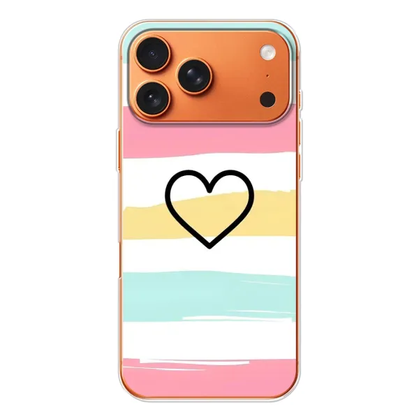 Чехол с рисунком «Красивое сердечко» для iPhone 17 Pro Max Чехол с рисунком «Красивое сердечко» для iPhone 17 Pro Max