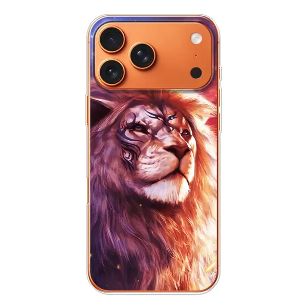 Чехол с рисунком «Красочный ЛЕВ» для iPhone 17 Pro Max Чехол с рисунком «Красочный ЛЕВ» для iPhone 17 Pro Max