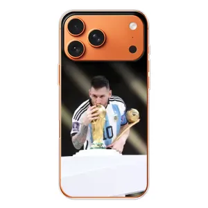 Чехлы Лео Месси Аргентина для iPhone 17 Pro Max (Кубок Мира)