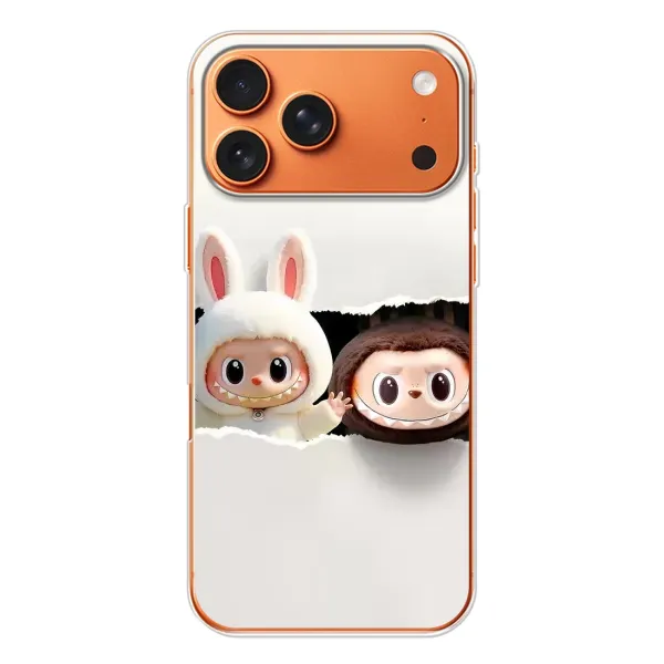 Чохол з малюнком «Фігурки Labubu» для iPhone 17 Pro Max Чохол з малюнком «Фігурки Labubu» для iPhone 17 Pro Max