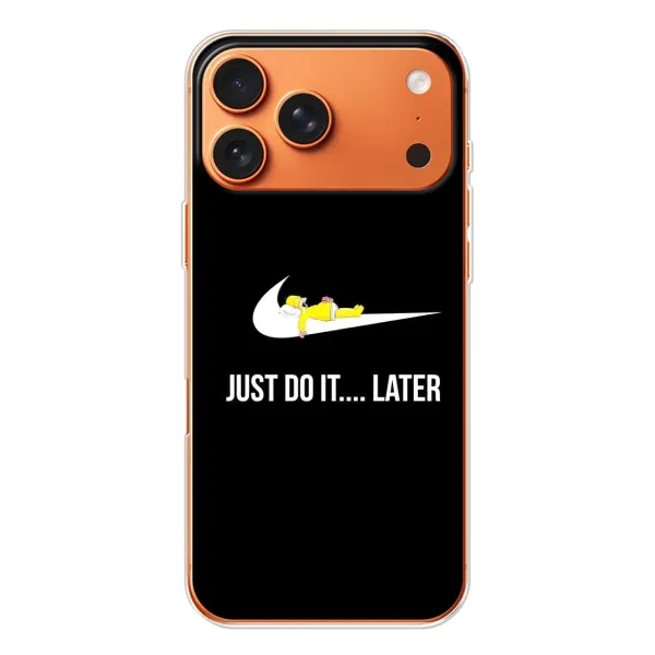 Чехол с рисунком «Later» для iPhone 17 Pro Max Чехол с рисунком «Later» для iPhone 17 Pro Max