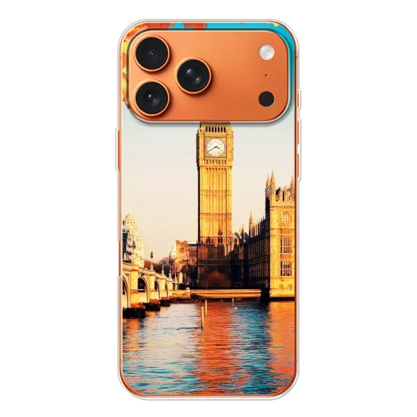 Чехол с рисунком «Летний Лондон» для iPhone 17 Pro Max