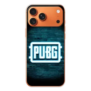 Чохол (TPU) з картинкою "Лого Пабг" на Айфон 17 Про макс (Лого PUBG)